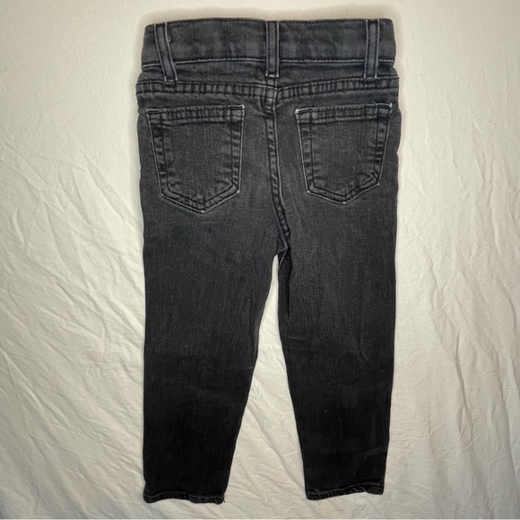 Sonoma Goods for Life Boys 5 Straight Slim Black Jeans PRELOVED - Picture 5 of 5